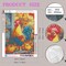 5D Diamond Painting Kits for Adults, Rooster Diamond Art Fall Kit for Beginners, Full Round Drills Pumpkin Chicken Diamond Dots on Canvas Painting by Diamonds for Wall Decor 12 x 16 Inches